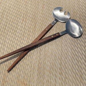 MCM Barlow Stainless Japan Salad Serving Set